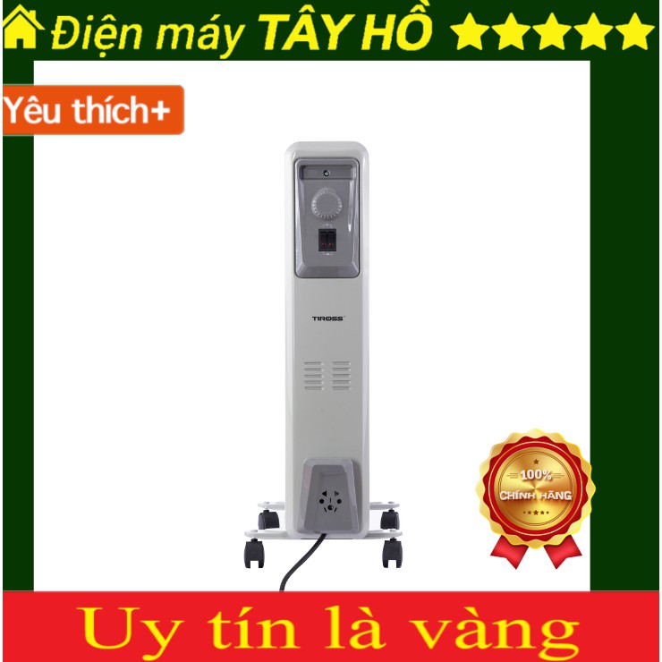 [TS9219] [GIAN HÀNG UY TÍN] [HÀNG CHÍNH HÃNG] Máy sưởi dầu 15 thanh Tiross TS9219