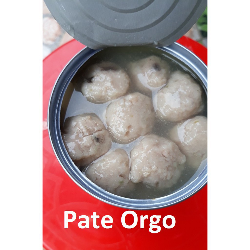 Orgo Pate chó dạng Lon 400gr  Thức ăn mềm cho mọi loại chó - Thịt hộp chó