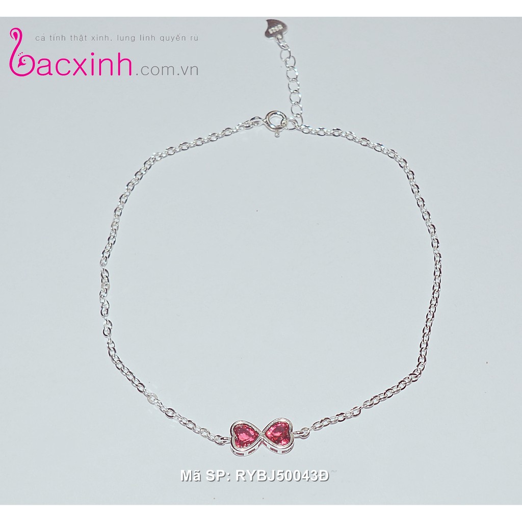 Lắc chân Bạc Xinh Huệ Ngân 925- Vô Cực RYBJ50043