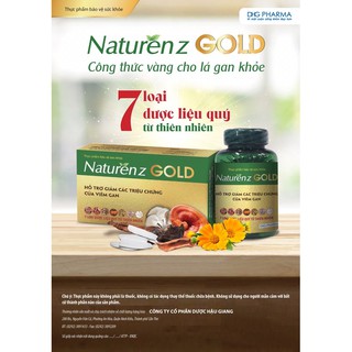 [MỚI] Naturenz GOLD hỗ trợ Gan giải độc gan, mát gan (có tặng quà)