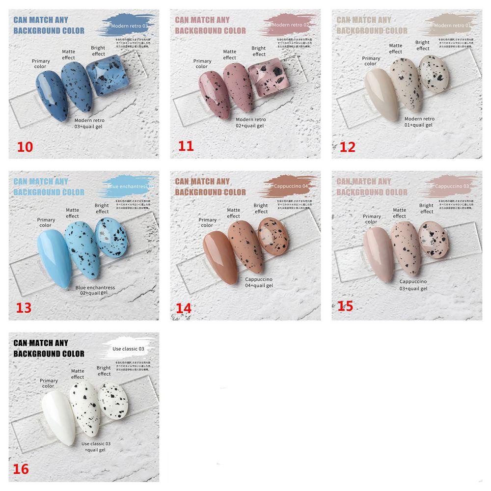 Sơn Móng Tay Gel UV 15ml Hình Quả Trứng Nhiều Màu Sắc Phổ Biến ME