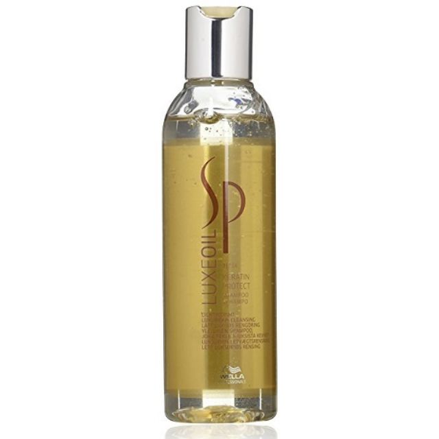 DẦU GỘI ARGAN DƯỠNG CHỮA TRỊ TÓC HƯ TỔN SP WELLA LUXE OIL 200ML
