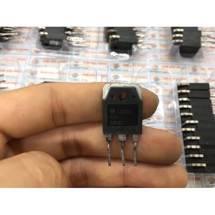 [Combo 3 chiếc] FDA59N30 59N30 MOSFET KÊNH N 59A 300V TO-3P Tháo Máy