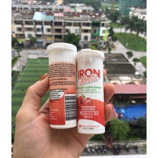 Viên ngậm bổ sung Sắt Iron Melts