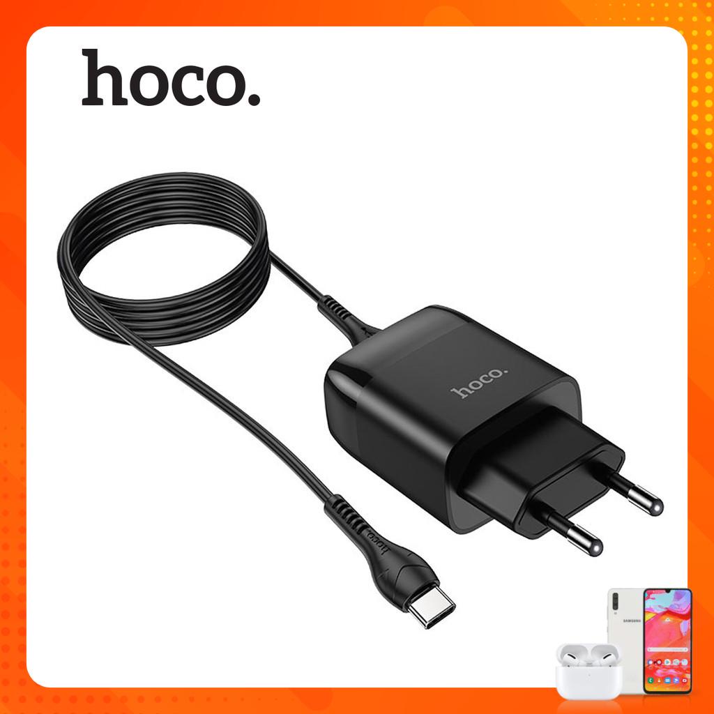 Bộ sạc Type-C Hoco C72Q sạc nhanh 3A, hỗ trợ PD 18W