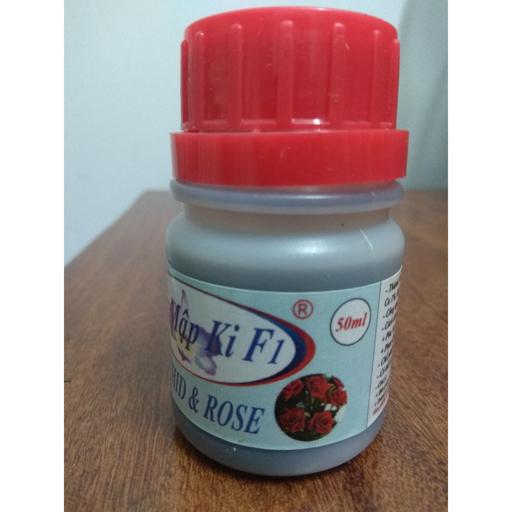 Chế phẩm hữu cơ siêu mập ki F1 cho hoa lan, hoa hồng- 50 ml