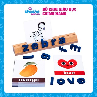 [Chính hãng] Flash card tiếng anh bảng chữ cái học đánh vần từ cho trẻ em