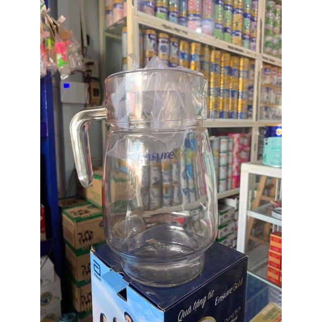 Bình thuỷ tinh cao cấp 1,6 lít (Quà km Ensure)