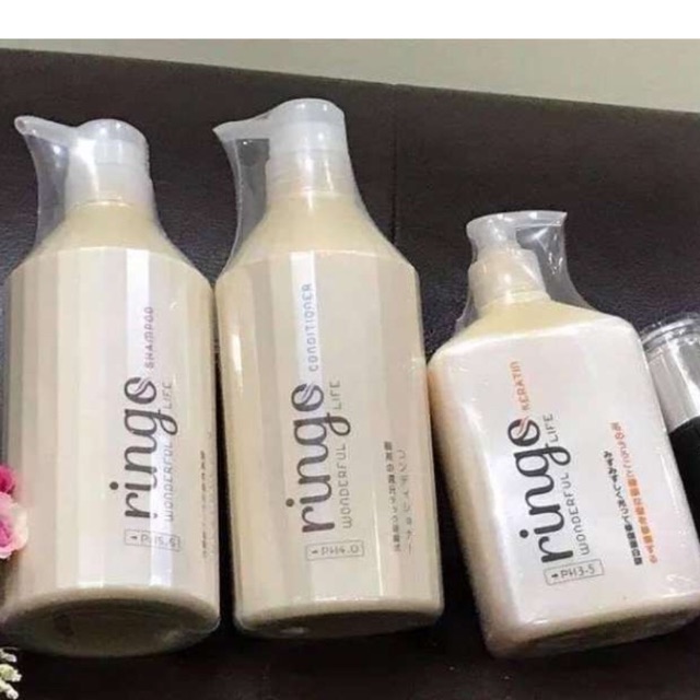 Combo Dầu Gội Xả Hấp Ringo Phục Hồi Tóc Hư Tổn Chuyên Sâu