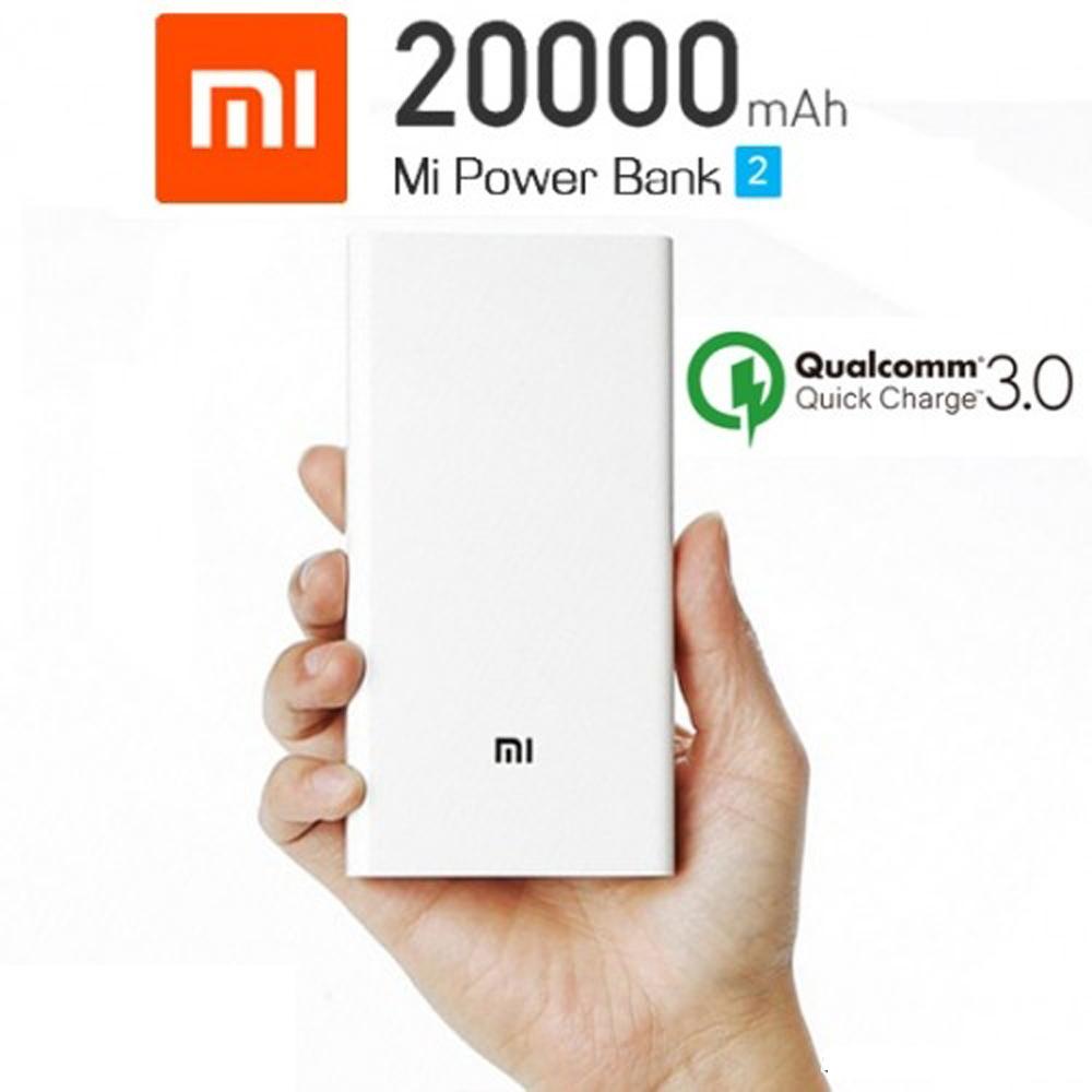 Pin dự phòng Xiaomi 20.000mah 2 cổng sạc - Hàng chính hãng