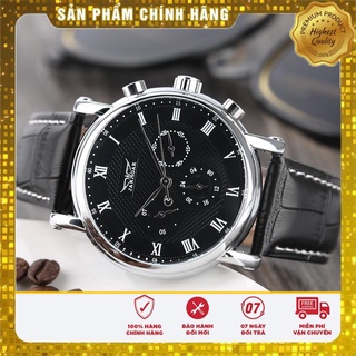 Đồng hồ cơ Classical JARAGAR mặt tròn 6 kim full lịch