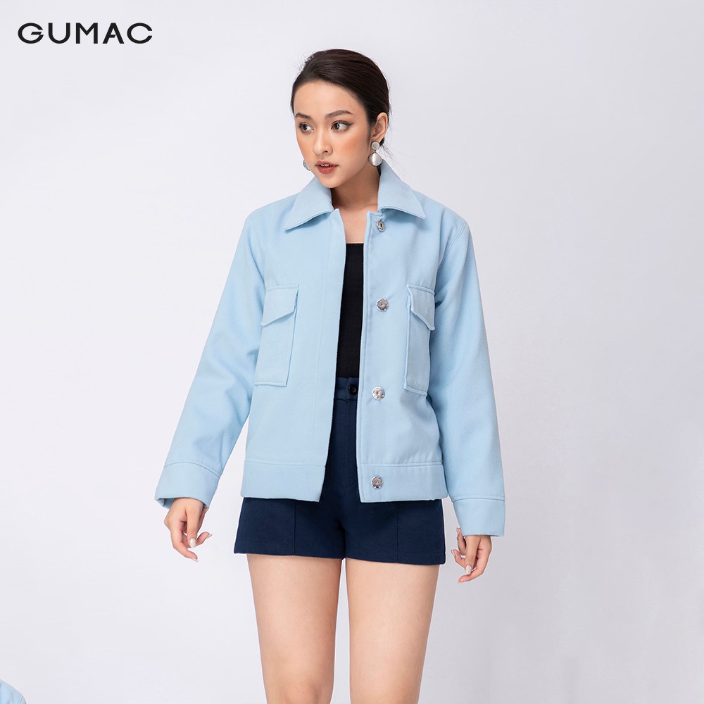 Quần short dạ cơ bản GUMAC QA11261