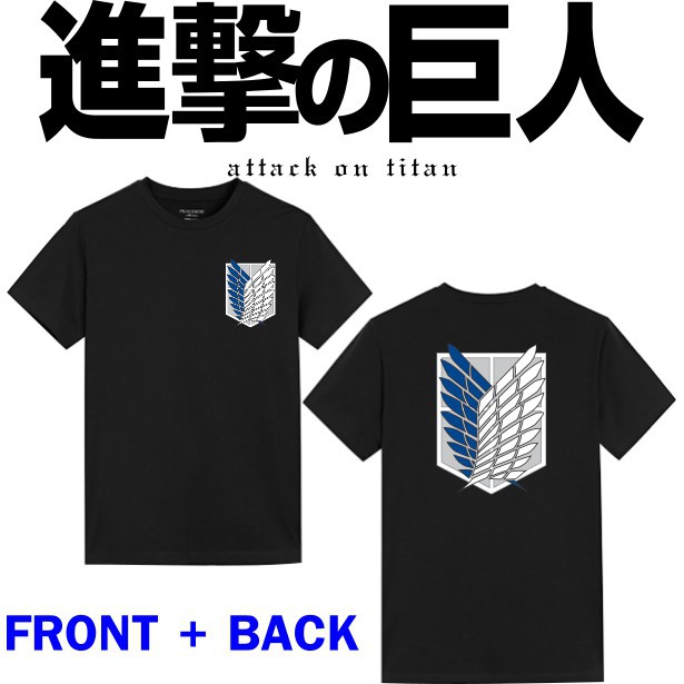 ÁO THUN ATTACK ON TITAN STATIONARY GUARD mẫu mới