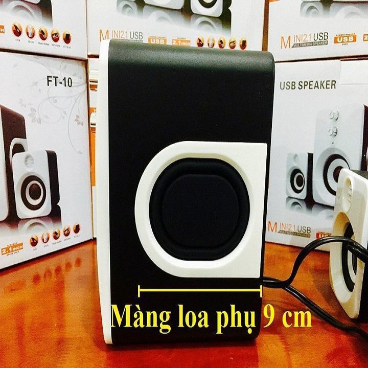 Loa Máy Tính Q7 Bộ 3 Loa Vi Tính USB Nghe Nhạc Siêu Hay Âm Thanh Super Bass Dùng Cho Máy Tính Và Điện Thoại