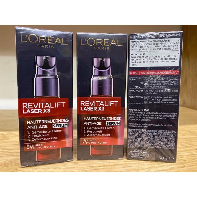 Serum chống lão hoá Loreal Revitalift Laser x3