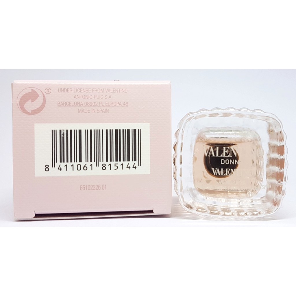 Nước hoa mini VALENTINO DONNA Eau de Parfum chai 6 ml chính hãng