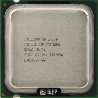 CORE 2 QUAD Q9550 12M Cache, 2.83 GHz