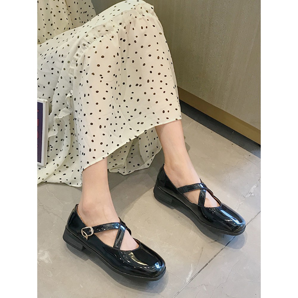 [Order] Mẫu giày Mary Jane quoai đqn chéo phong cách hàn quốc | BigBuy360 - bigbuy360.vn