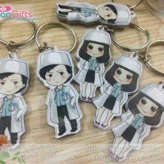 MÓC KHÓA CẮT CHIBI