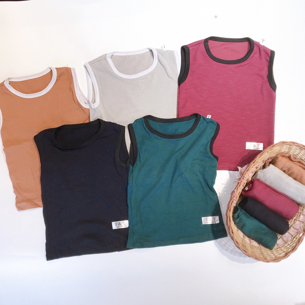 Bộ hè sát nách nhiều màu cho bé 8-18kg QATE850