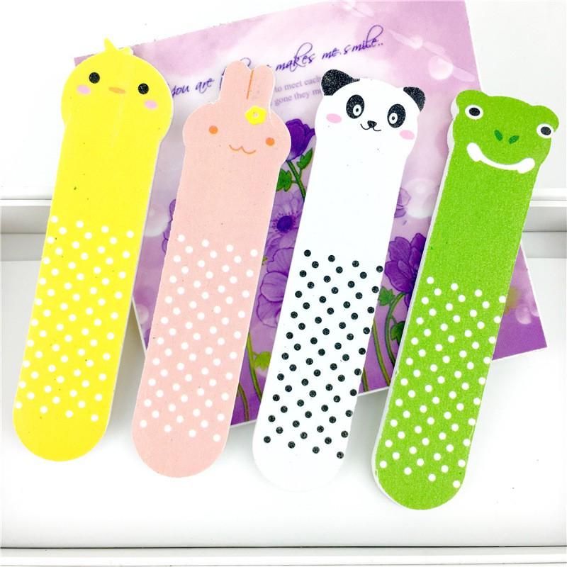 [Hàng mới về] Set 10 dũa móng mini họa tiết xinh xắn