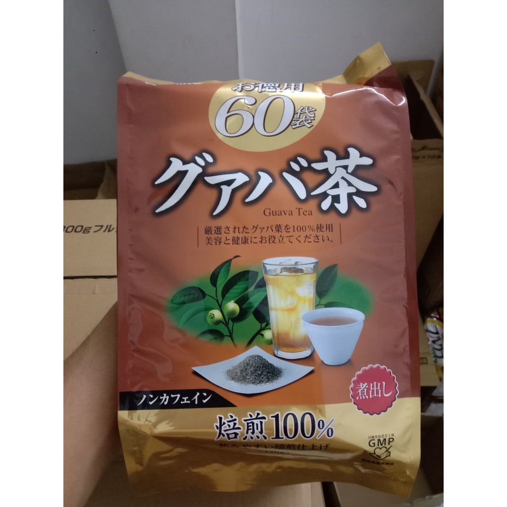 Trà Ổi Giảm Cân Orihiro Guava Tea Nhật Bản 60 Gói