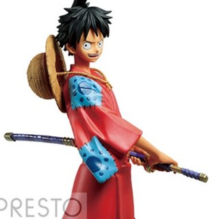 Mô hình Figure One piece Luffy cầm katana ver Wano Kimono Chính hãng BANPRESTO Nhật Bản - Kunder Shop