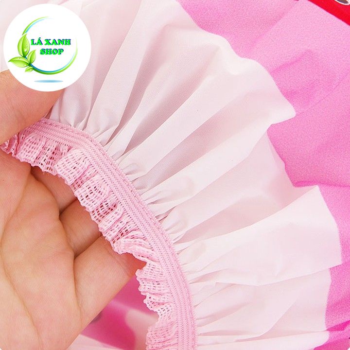 Mũ Tắm Trùm Tóc ĐỘI ĐẦU BẠN GÁI HOẠT HÌNH - Nón Tắm Hình Thú Tránh Ướt Tóc - Mũ Chụp Ủ Tóc Có Thu