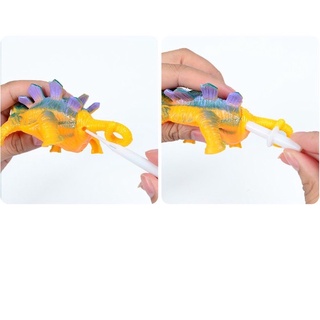 Đồ Chơi Squishy Thổi Bong Bóng Hình Khủng Long