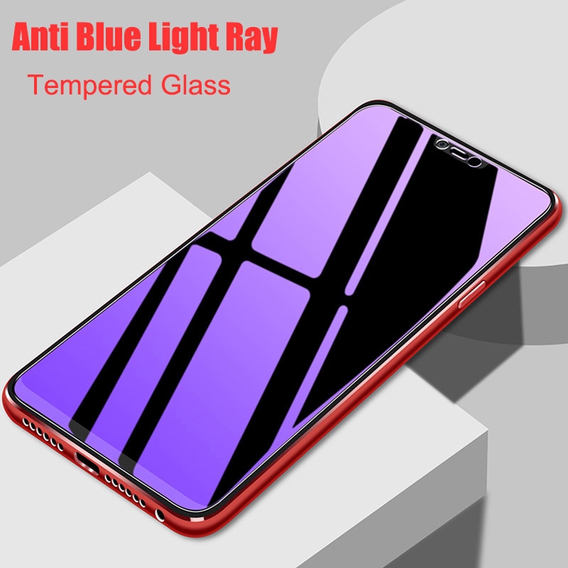 Anti Blue Light Tempered Glass Xiaomi Mi 8SE 9SE A2 A3 5x 6 6X 8 9 SE/Lite/Pro CC9 CC9E Play Mix/Max 2 2S 3 Screen Protector