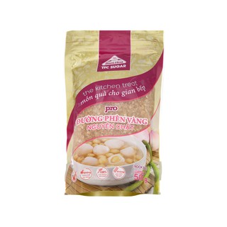 combo 2 goi Đường Phèn Vàng Hạt Thiên Nhiên Pro Biên Hòa Túi 500g