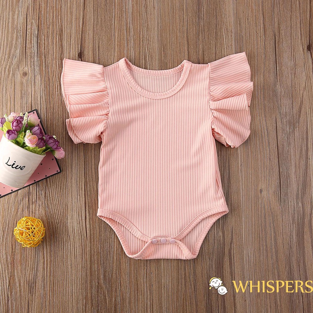 Bộ áo liền quần không tay chất liệu cotton dành cho bé gái