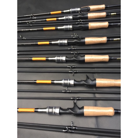 Cần câu LURE EAGLE SUPER 2 loại ngang và đứng, 2 ngon M và MH siêu chịu lực