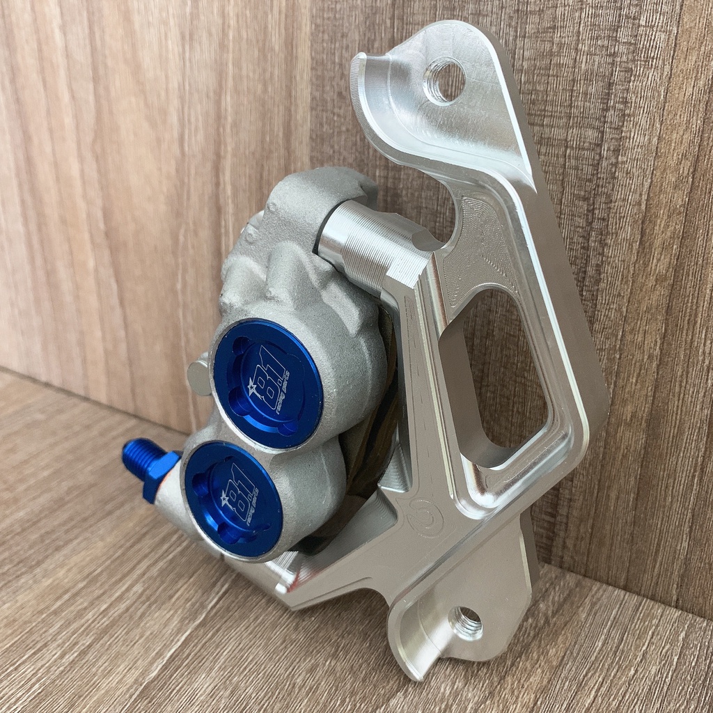 COMBO HEO + PÁT - Heo Dầu 8.1 Racing 4piston đối xứng Kèm PÁT CNC Pát Trước gắn Winner đi đĩa size 260mm 267mm - CÓ LẺ
