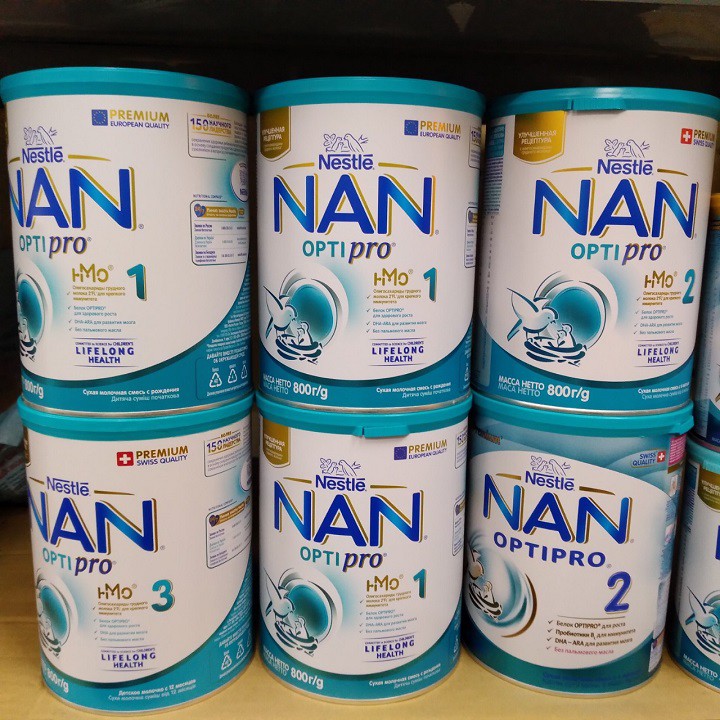 Sữa Nan Nga Optipro số 1,2,3,4 800g có HMO