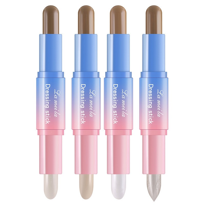 Bút tạo khối lameila 2 đầu vỏ xanh mẫu mới E505