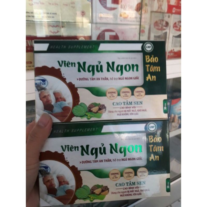 [HIỆU QUẢ 100%] VIÊN NGỦ NGON BẢO TÂM AN CẢI THIỆN GIẤC NGỦ {chính hãng}