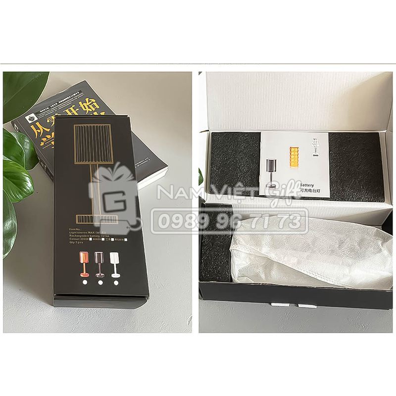 Đèn Ngủ Pha Lê LED Sang Trọng Cảm Ứng Một Chạm Điều Chỉnh Màu RGB Kèm Remote