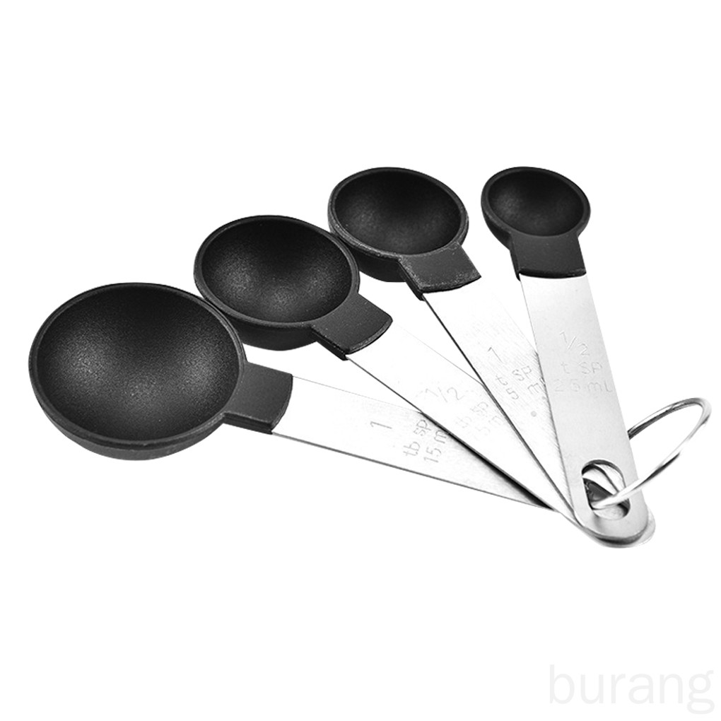Bộ 8 Muỗng Đo Lường Bằng Thép Không Gỉ