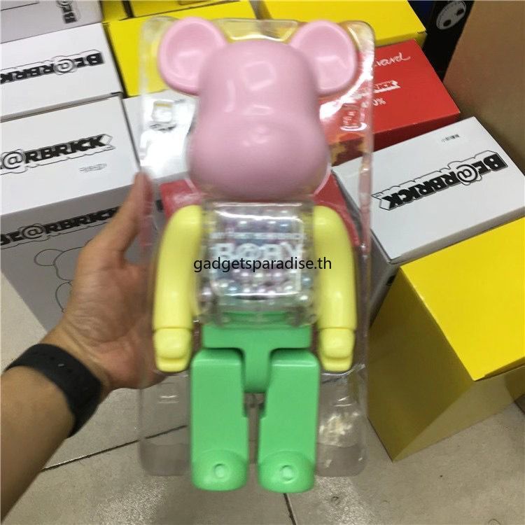 Mô hình nhân vật gấu Qianqiu My First Bearbrick Orangutan kích thước 28cm độc đáo vui nhộn