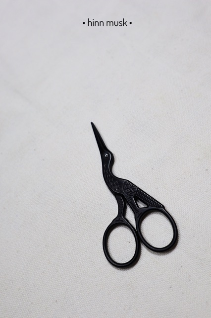 Kéo hạc vintage cắt chỉ, len