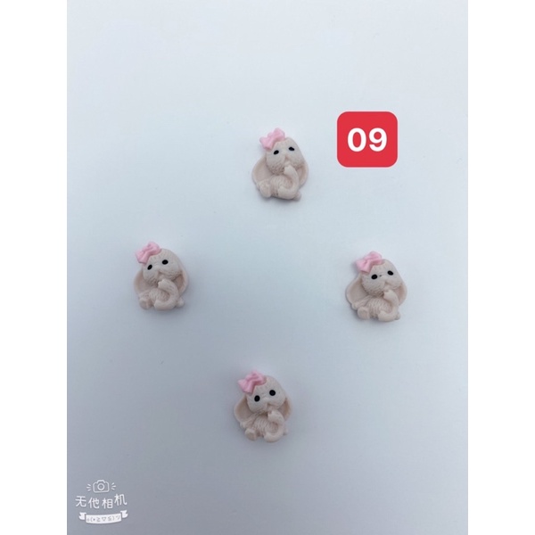 Charm nail,Charm hoạt hình búp bê đủ mẫu trang trí móng