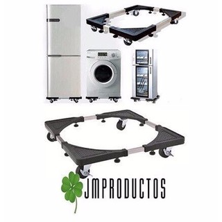 Kệ đa năng kê tủ lạnh, máy giặt, tủ sấy... có bánh xe tiện lợi