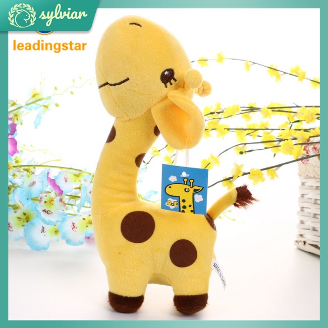 Thú Nhồi Bông Hình Hươu Cao Cổ Dễ Thương Kích Thước 18cm