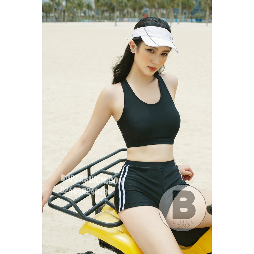 TB044 SET BIKINI 3 MẢNH KÈM ÁO LƯỚI | BigBuy360 - bigbuy360.vn