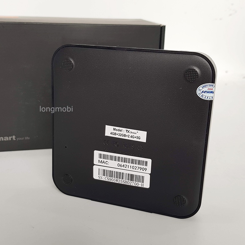 TX3 Mini Plus 2023 Tv Box Xem Truyền Hình Ổn Định S905W2 Ram 4GB Cài Sẵn Ứng Dụng