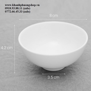 chén nước chấm - chén đựng nước chấm