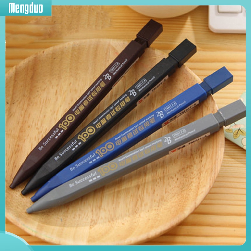 Bộ bút chì ngòi bấm 2B + hộp 6 ngòi chì để thay thế