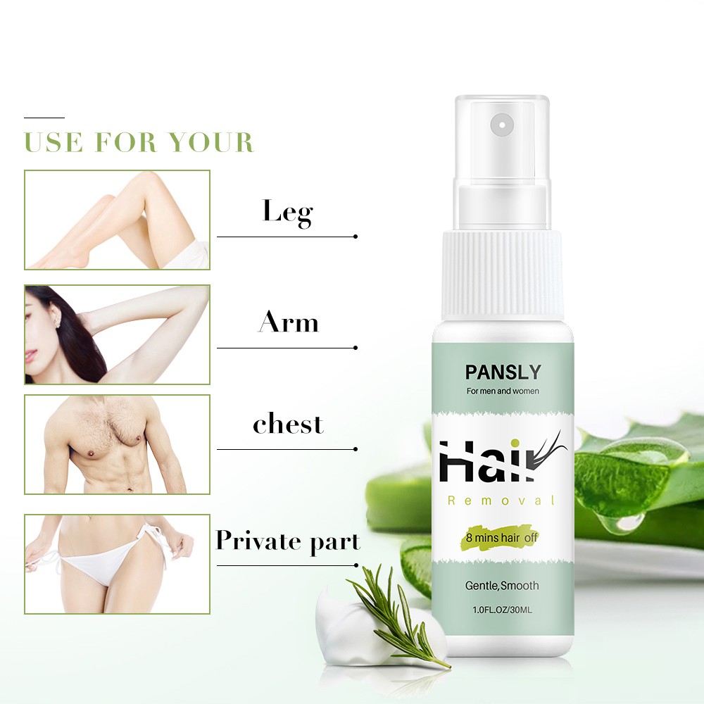 (Hàng Mới Về) Chai Xịt Tẩy Lông Toàn Thân Chiết Xuất Lô Hội Tự Nhiên 30ml | BigBuy360 - bigbuy360.vn