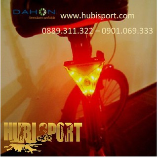 Đèn led hậu Dahon led diamond rear lite (tam giác)